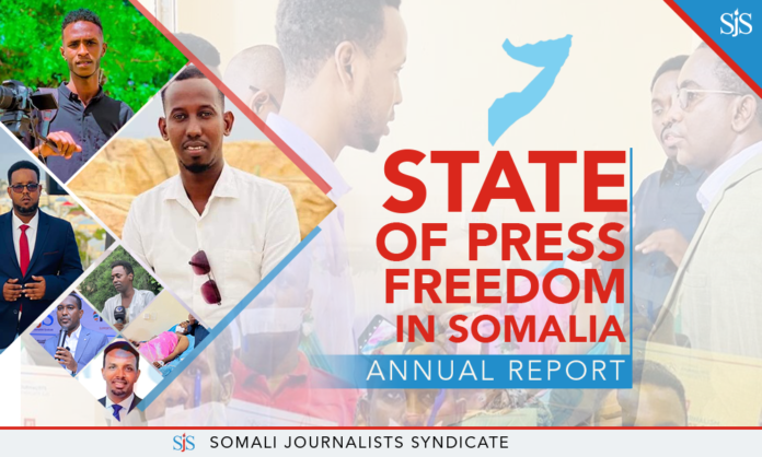 SJS Annual Report 2022: State of Press Freedom in Somalia.