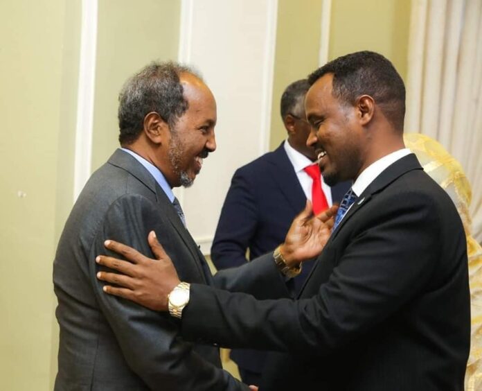 Abdirahman Al-Adaala implicated in a serious graft case is serving as deputy minister of information for President Hassan Sheikh's government.