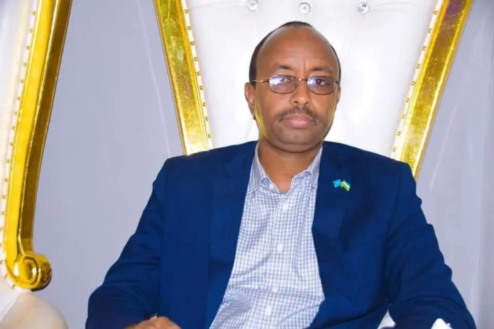 Puntland Minister of Finance, Mohamed Abdirahman Dhabancad.