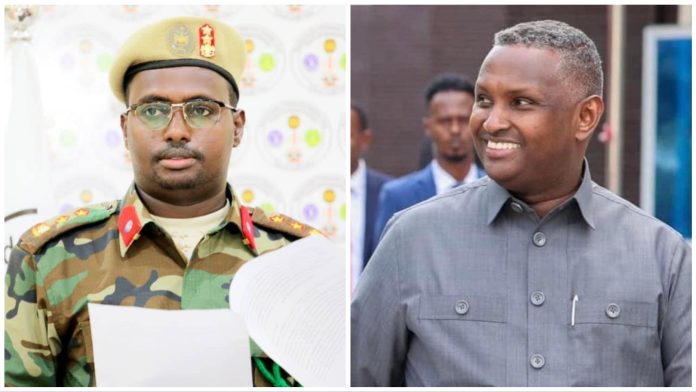 Hassan Ali Nur (popularly known as Shuute) [left] and Mahad Salad [ right]. | PHOTO Combined.