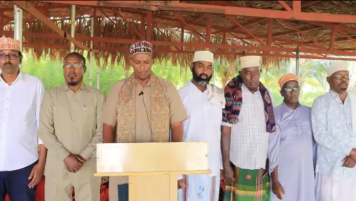 Isimada Ciise Maxamuud ayaa soo saaray bayaan 4 Agoosto 2023.