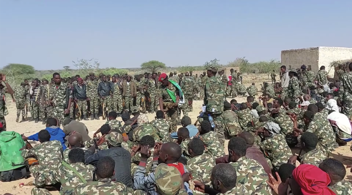 Somaliland deploys new forces into Oog frontline. Somaliland says it plans military action in Laascaanood. Photo 5 September, 2023.