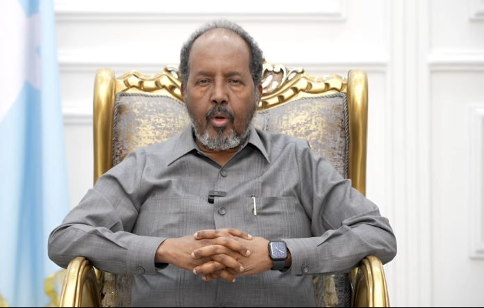 Somali president, Hassan Sheikh Mohamud.