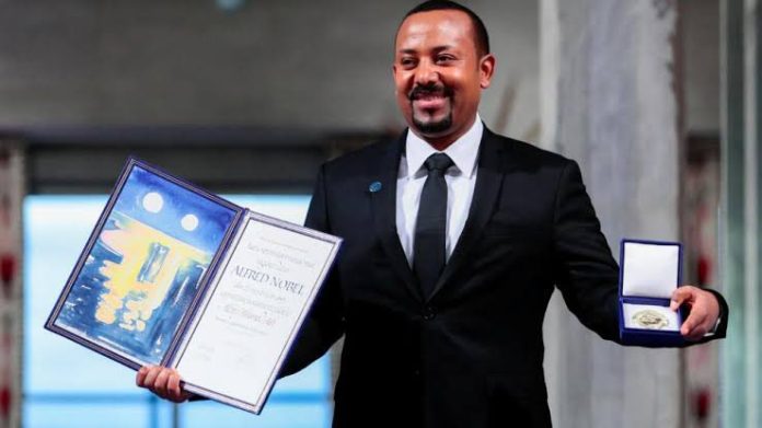 Ethiopian Prime Minister, Abiy Ahmed Ali.