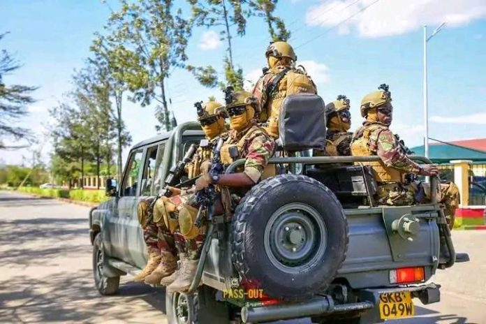 Kenya Police from special operations group, recce squad, elite amongst other specialized police forces approved for peace keeping mission in Haiti.