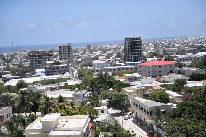 FILE PHOTO: A view of Mogadishu.