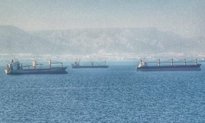 Oil tankers in the Red Sea. | Photo/ Alamy.