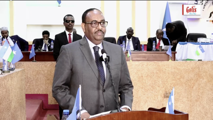 President Said Abdullahi Deni has been re-elected In a closely contested election held on Monday, January 8, 2024, by the Puntland parliament in Garowe.