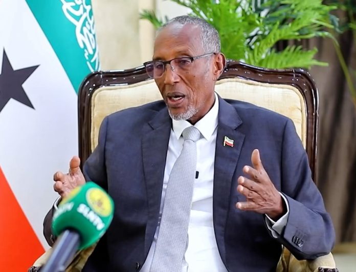 Somaliland president Muse Bihi Abdi.