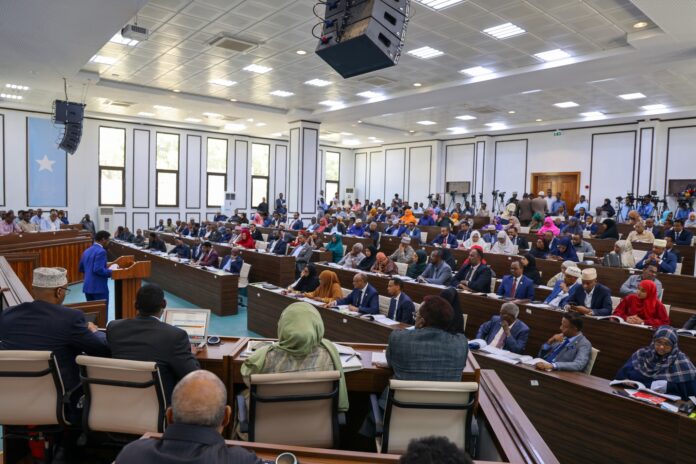 Somalia Federal Parliament (Lower House).