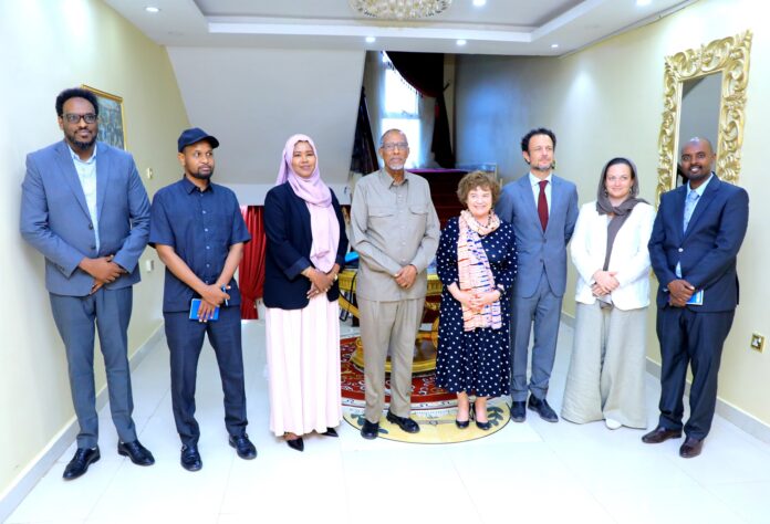 UN Special Representative for Somalia Concludes Farewell Visit with Somaliland President in Hargeisa.