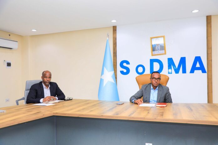 From bad to Worse: Despite being implicated in diversion of aid, SoDMA Commissioner Mohamud Moalim advocates for end of cash transfer assistance for IDPs in Somalia. | PHOTO/ SoDMA.