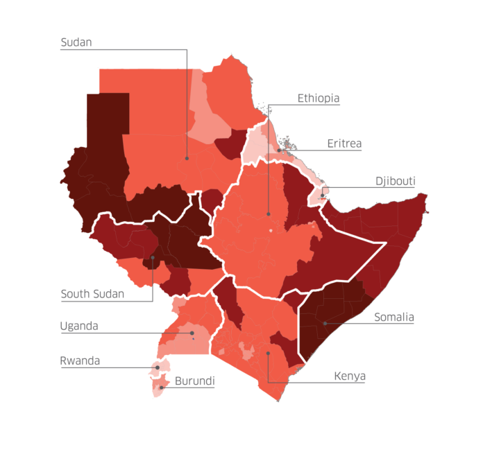 The Greater Horn of Africa.