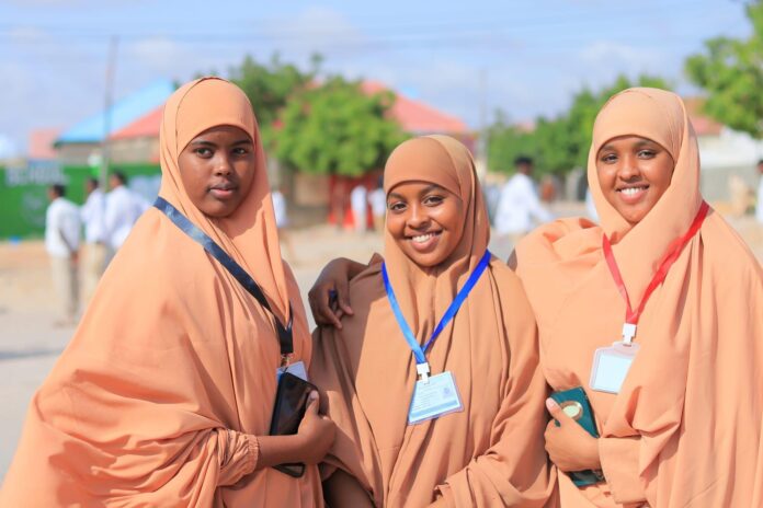 Female candidates take lead in the Laascaanood Secondary School Exams.