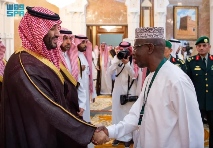 Saudi Crown Prince Mohammed bin Salman has extended an invitation to Muslim world leaders attending Hajj this year in Makkah, Saudi Arabia, including former Somali President Sheikh Sharif Sheikh Ahmed. |PHOTO/ SPA.