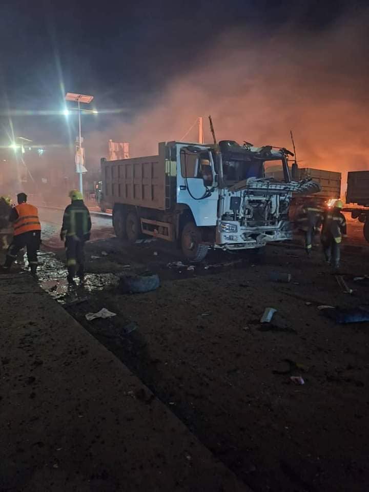 The explosion targeted football fans watching the Euro 2024 match between England and Spain.