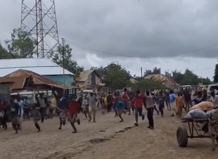 On Wednesday morning, anger erupted in the small agricultural town, with residents taking to the streets to condemn the killings and demand an investigation.