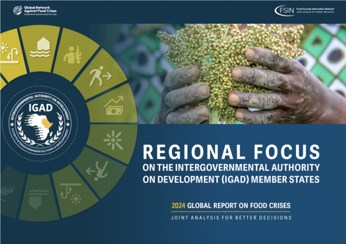 The IGAD Regional Focus of the 2024 Global Report on Food Crises underscores a deepening food insecurity crisis impacting the IGAD region.