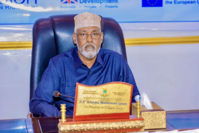 President Madobe of Jubaland.