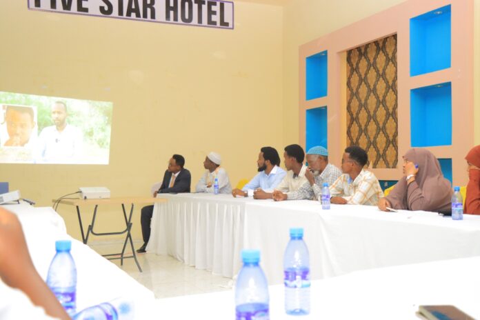 The Saturday event in Galkayo, Somalia, centered on a film screening dedicated to honoring the memory of journalists who lost their lives in the line of duty.