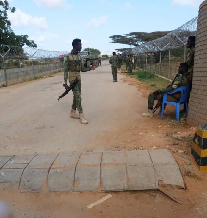 Kismayo airport in Jubaland State.