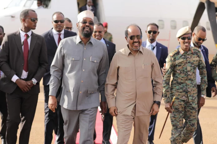 Hassan Sheikh Mohamud and Ahmed Madobe: Former allies turned dangerous rivals in a high-stakes politics and clan-based animosities.