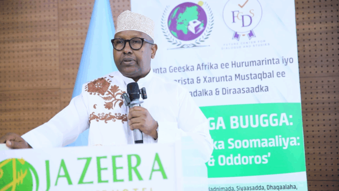 Wasiirka Gaashaandhigga XFS Axmed Fiqi “Nin Qori Muqdisho ku dhex qaadan kara ma jiro”