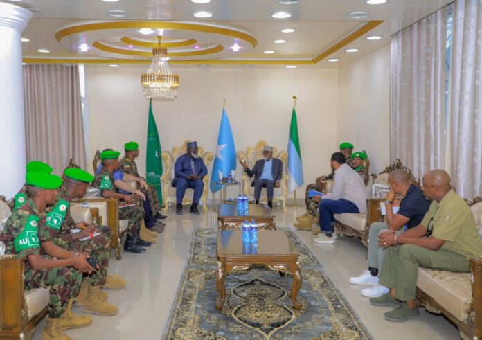 Madaxweynaha Jubbaland oo la kulmay Madax ka socotay howlgalka AUSSOM
