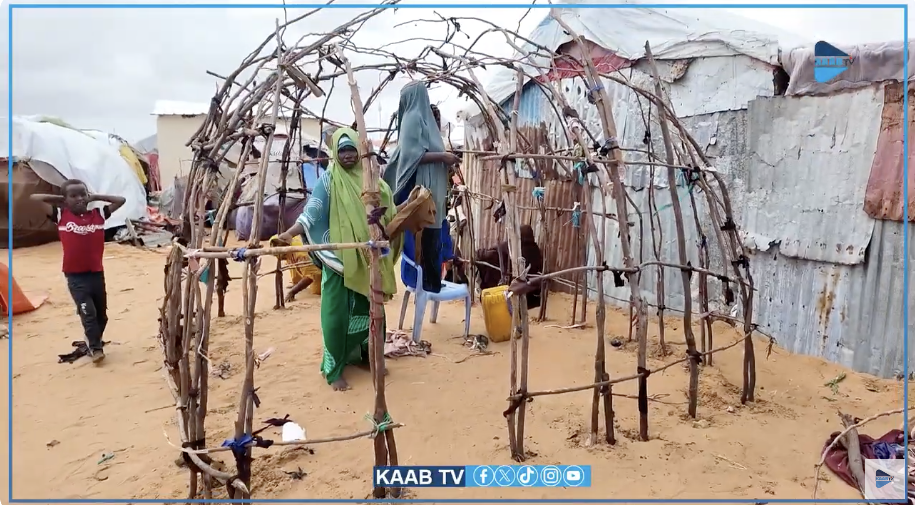 Faadumo oo kasoo barakacday Sabiid iyo Caanoole.