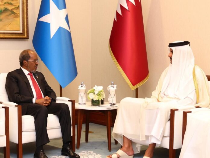 Maxay ka wada hadleen Madaxweyne Xasan Shiikh iyo Amiirka Qadar?