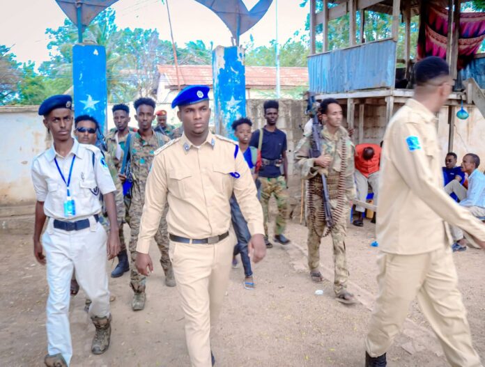 Taliyaha cusub ee saldhiga degmada Jowhar oo dhawaan loo magacaabay gaaray magaalada Jowhar