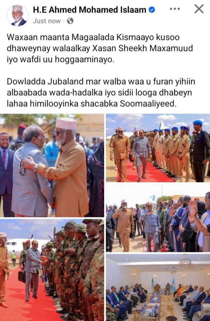 War saxaafadeed Jubaland.