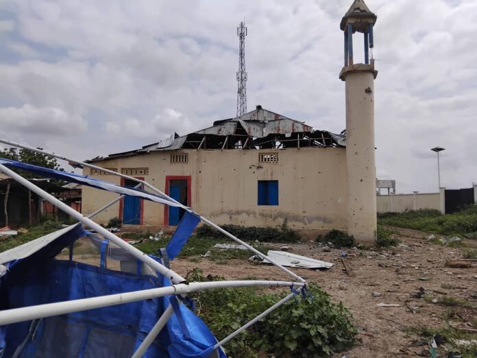 Masaajidka Bariire oo duqeyn diyaaradeed lagu beegsaday | Sawirka July 2025.