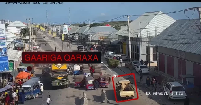 Xogta gaarigii lagu weeray godka Jilacow oo lasoo bandhigay halka uu kasoo galay Muqdisho