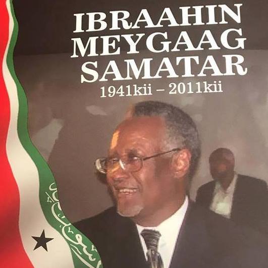Prof. Ibraahin Maygag Samatar.