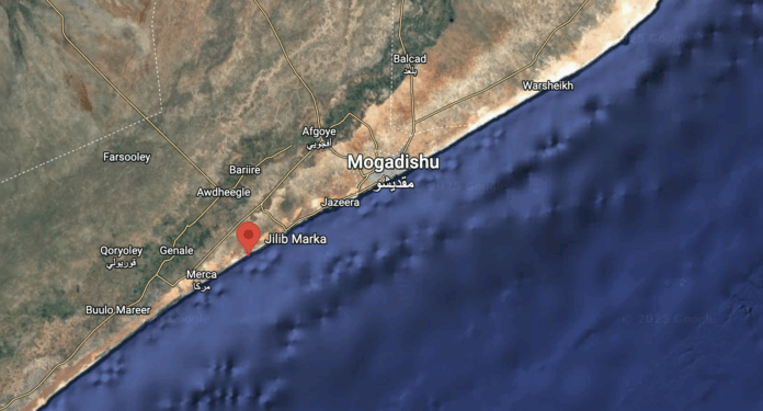 Deegaanada Jilib Marko iyo Jasiira ayaa ku yaalla inta u dhexeysa Muqdisho iyo Marko.