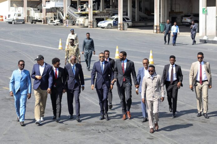 Ra’iisul Wasaaraha Xukuumadda Soomaaliya iyo wafdi uu horkacayo oo u safray Morocco