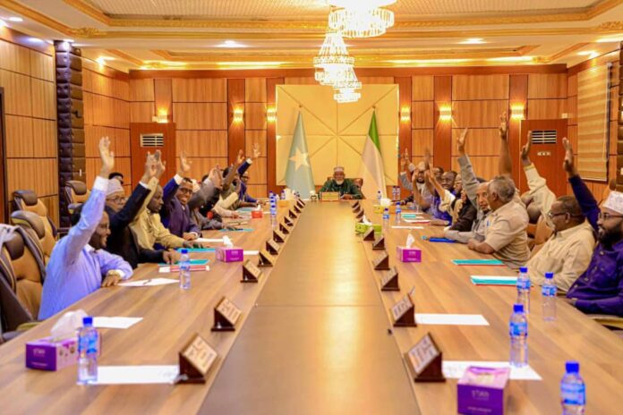 Dawladda Jubaland oo magacowday guddi heer sare ah oo ka kooban 9 xubnood