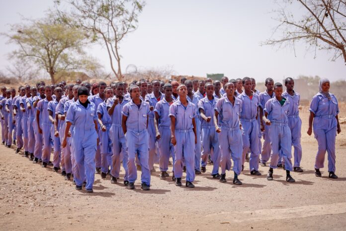 Ciidanka booliska gaarka ee Koonfur Galbeed.