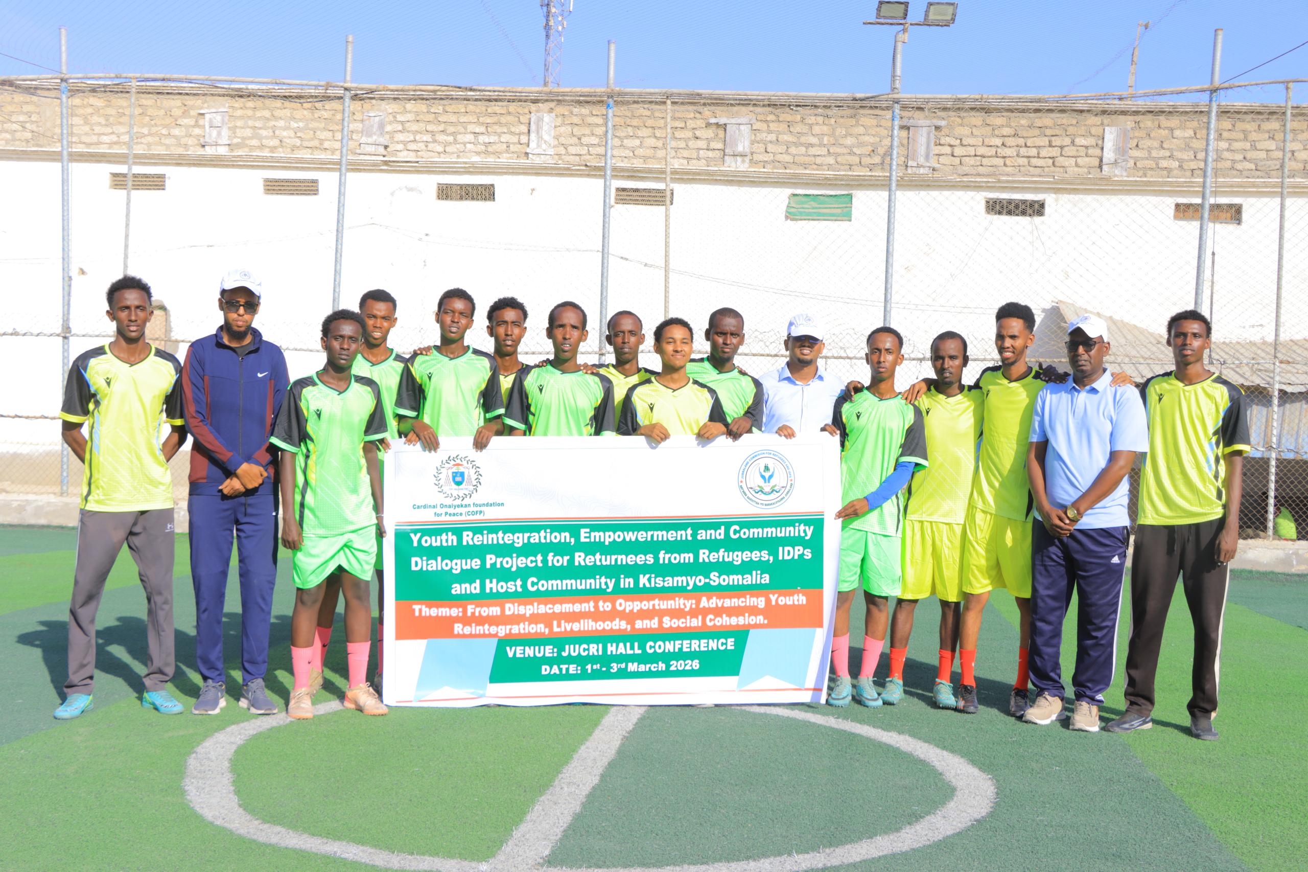 Dhallinyarada Jubaland oo loo tababaray danjirayaal si loo xoojiyo is-dhexgalka iyo wada noolaanshaha