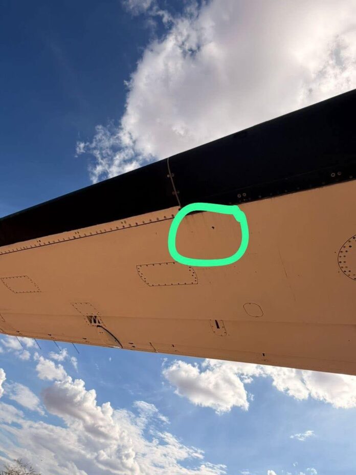 Diyaarad lagu rasaaseeyay garoonka degmada Waajid ee gobolka Bakool