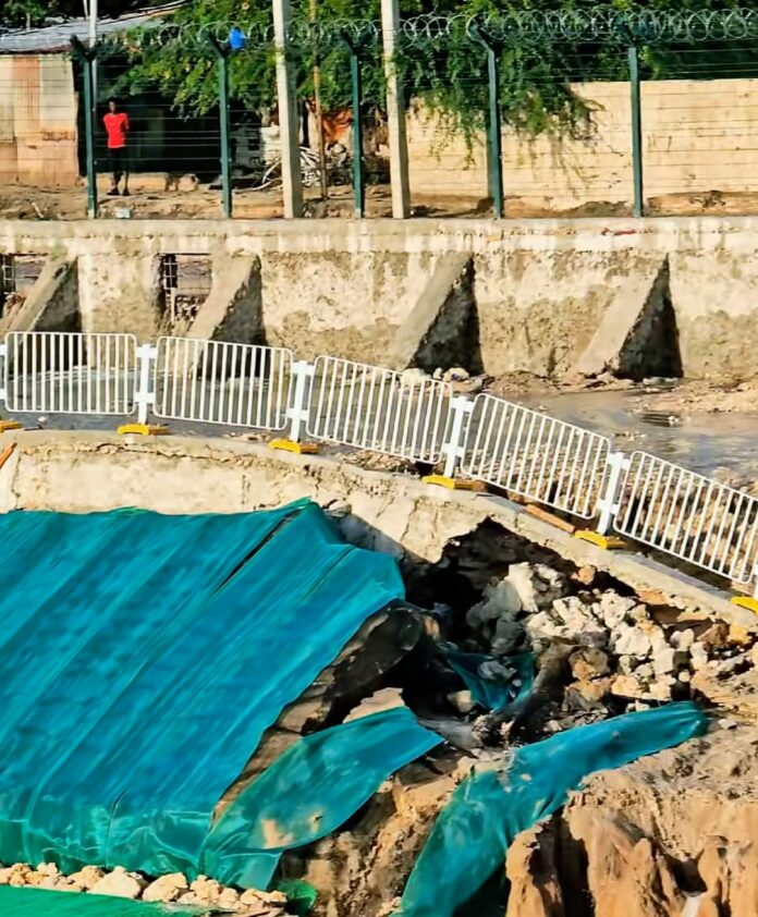 Roob ka da’ay Muqdisho oo burburiyay Warta Siigaale oo Gobolka Banaadir uu ku dhisay lacag uu ka helay Bangiga Adduunka