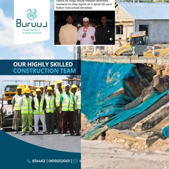 Shirkada Alburuuj oo lumisay magaca iyo sumcaddii ay ku lahayd suuqa dhismaha ee Muqdisho