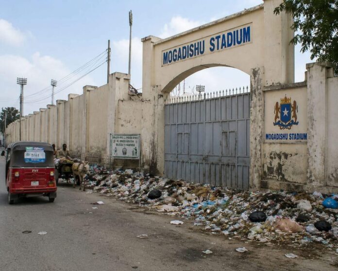 Qashin Farabadan oo Dhooban Ifka Xalane ilaa Iridda Galbeed ee Stadium Muqdisho