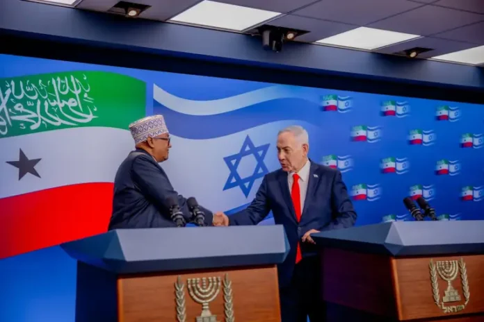 Madaxweyne Ciro oo la kulmay Raisul Wasaare Netanyahu {Sawirro}