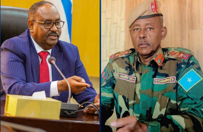 Madaxweyne Deni iyo Jimcaale Takar.