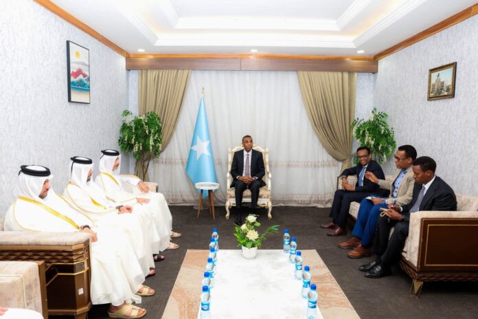 Wafdi ka socda dowladda Qatar oo soo gaaray Muqdisho