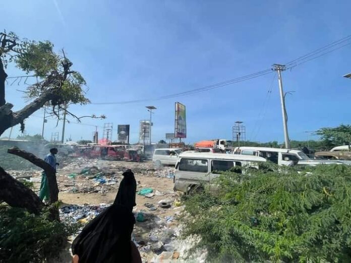 Muqdisho: Guryo la burburinayo iyo cabasho shacabka ka dhex dhalatay