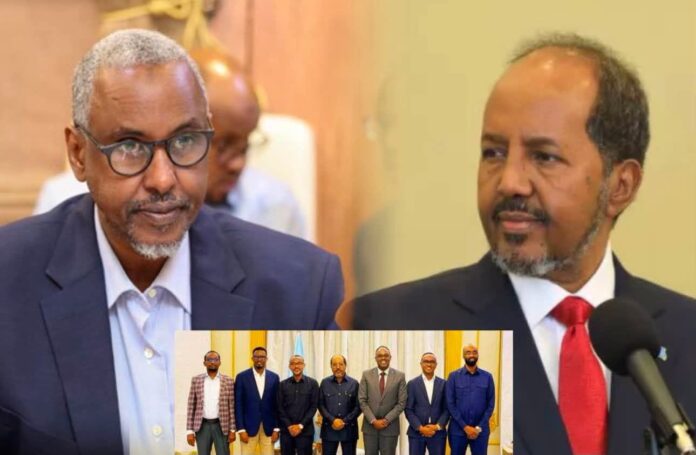Xasan Sheekh oo kulamo siyaasadeed ka wada arrimaha Hirshabeelle iyo qorshaha isbeddelka hoggaanka