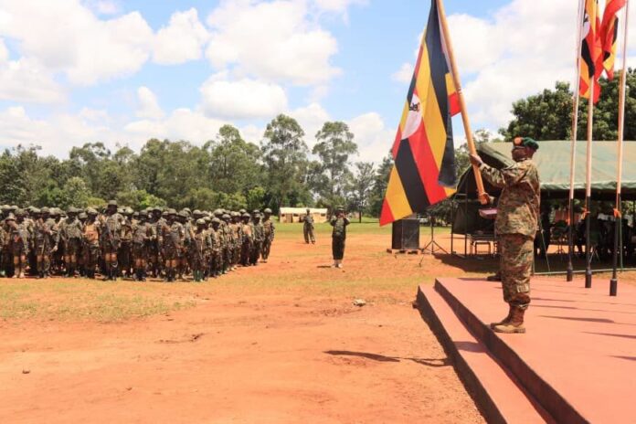 Uganda oo Soomaaliya u dirtay ciidamo cusub oo ka qeyb qaadanaya howlgalka AUSSOM+Sawirro